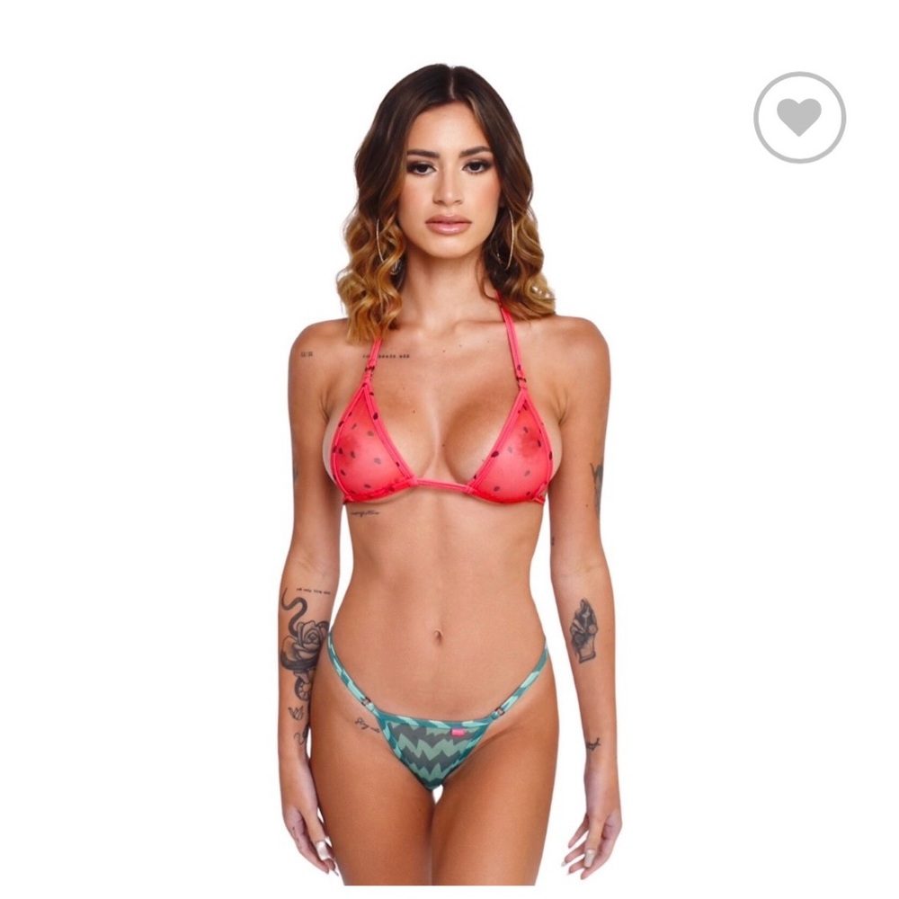 OH LOLA Swimwear - Juicy Fruit Sheer Bikini
